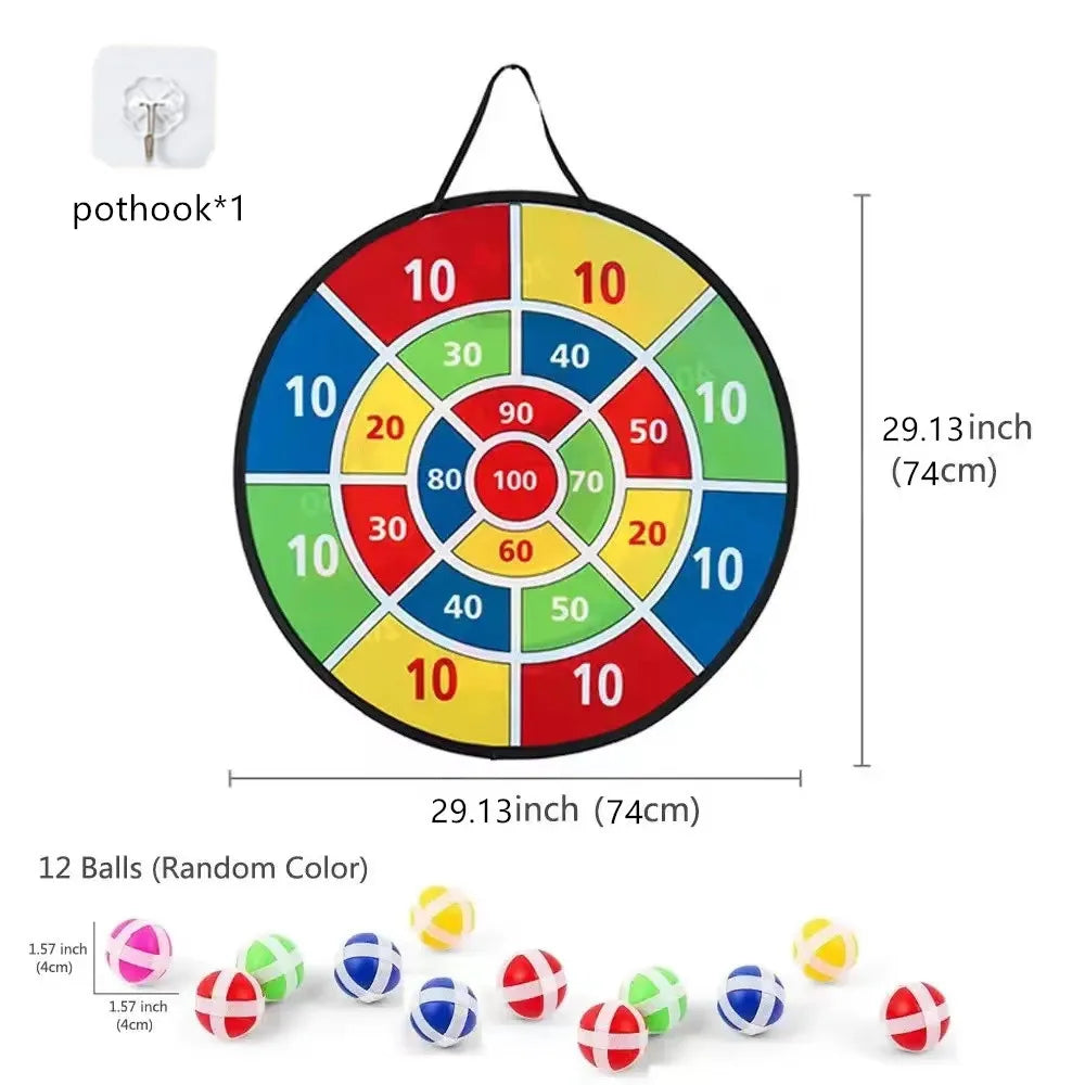 Sevair Deco Sticky Ball Dartboard Game for Kids 9