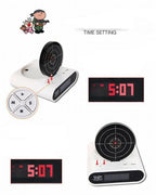 Sevair Deco Target Alarm Clock with Laser Game 16
