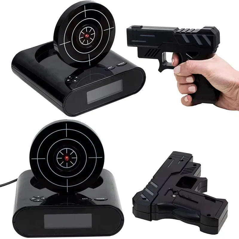 Sevair Deco Target Alarm Clock with Laser Game 2