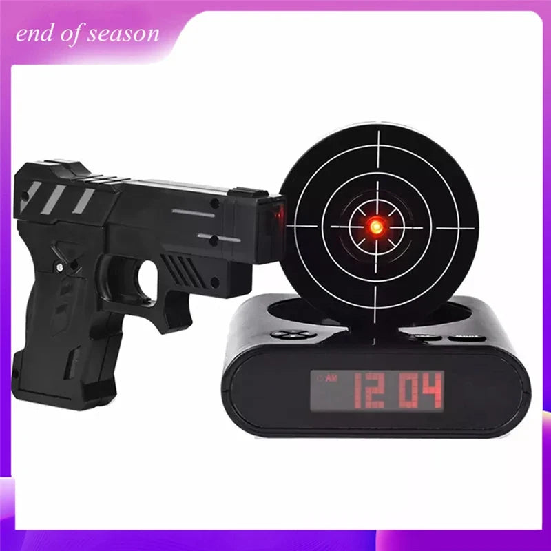Sevair Deco Target Alarm Clock with Laser Game 3