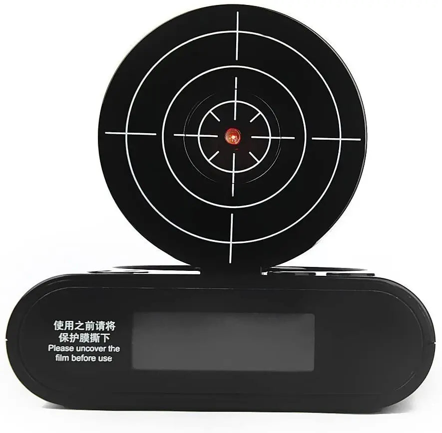 Sevair Deco Target Alarm Clock with Laser Game 5