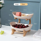 Sevair Deco Tiered Fruit Basket for Countertops 7