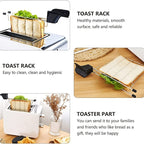 Sevair Deco Toaster Sandwich Rack with Handle 4
