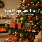 Sevair Deco Tree Mounted Christmas Train Set 01