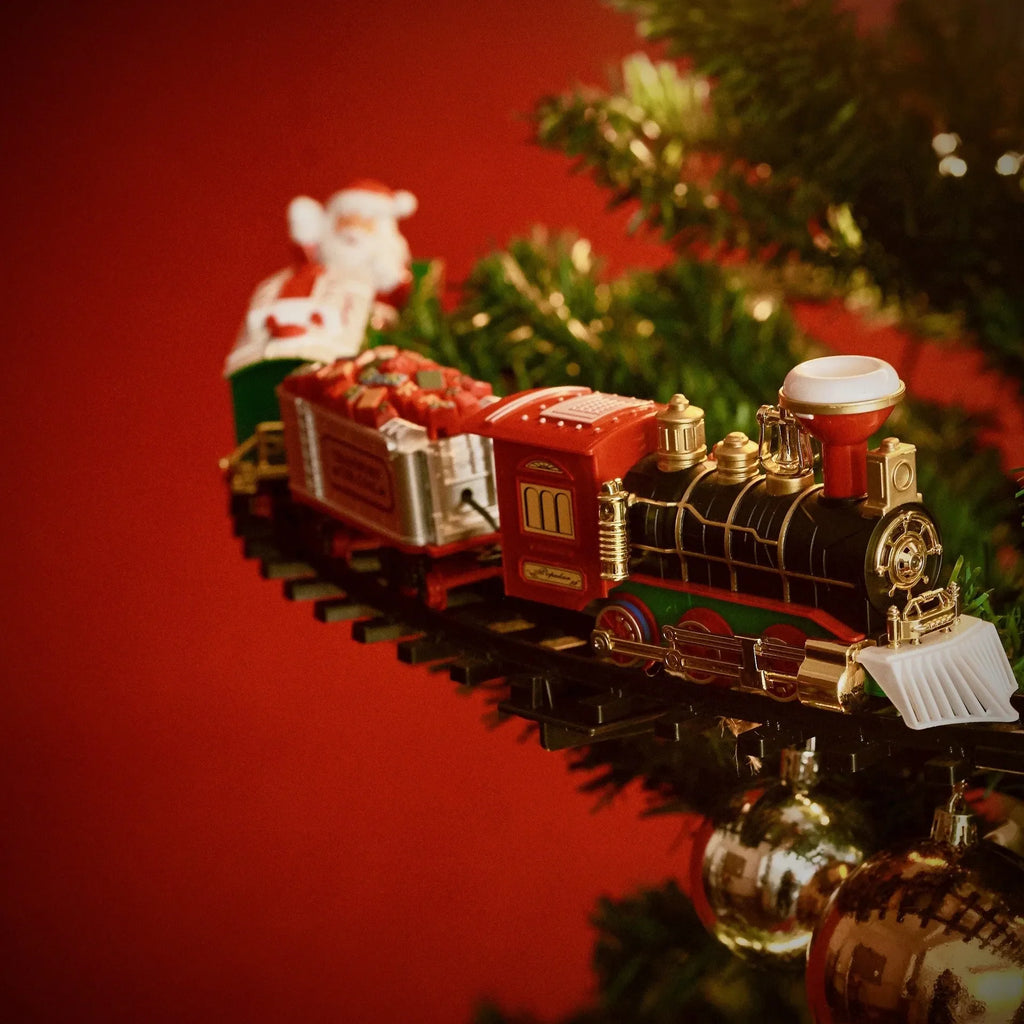 Sevair Deco Tree Mounted Christmas Train Set 02