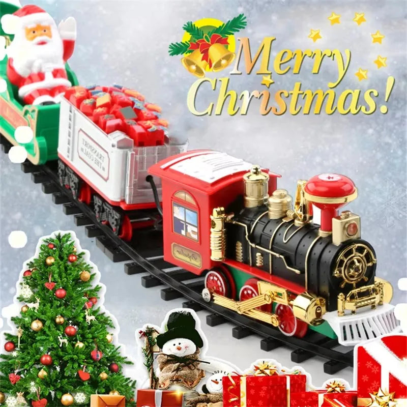 Sevair Deco Tree Mounted Christmas Train Set 05