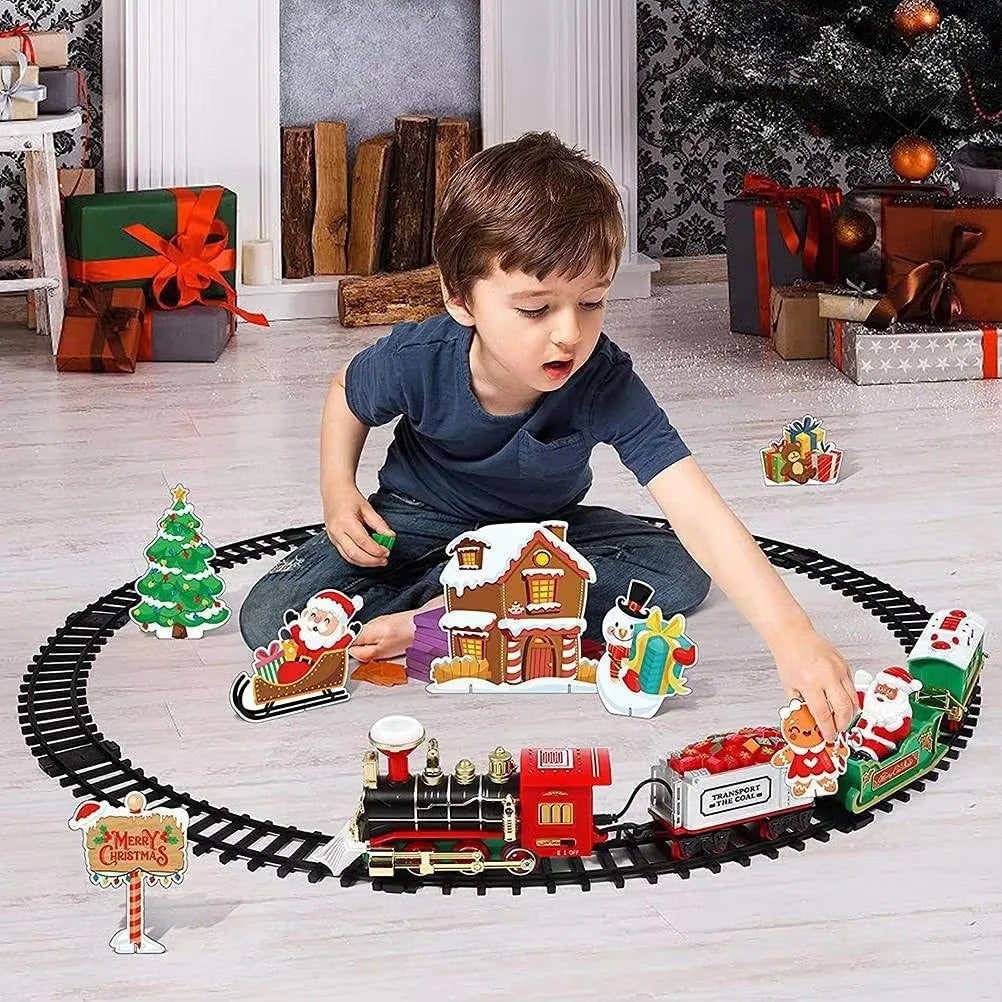 Sevair Deco Tree Mounted Christmas Train Set 06