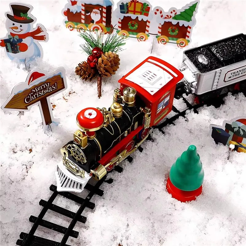 Sevair Deco Tree Mounted Christmas Train Set 07