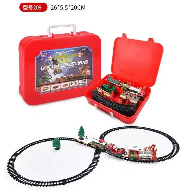 Sevair Deco Tree Mounted Christmas Train Set 08