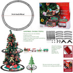 Sevair Deco Tree Mounted Christmas Train Set Photo 10
