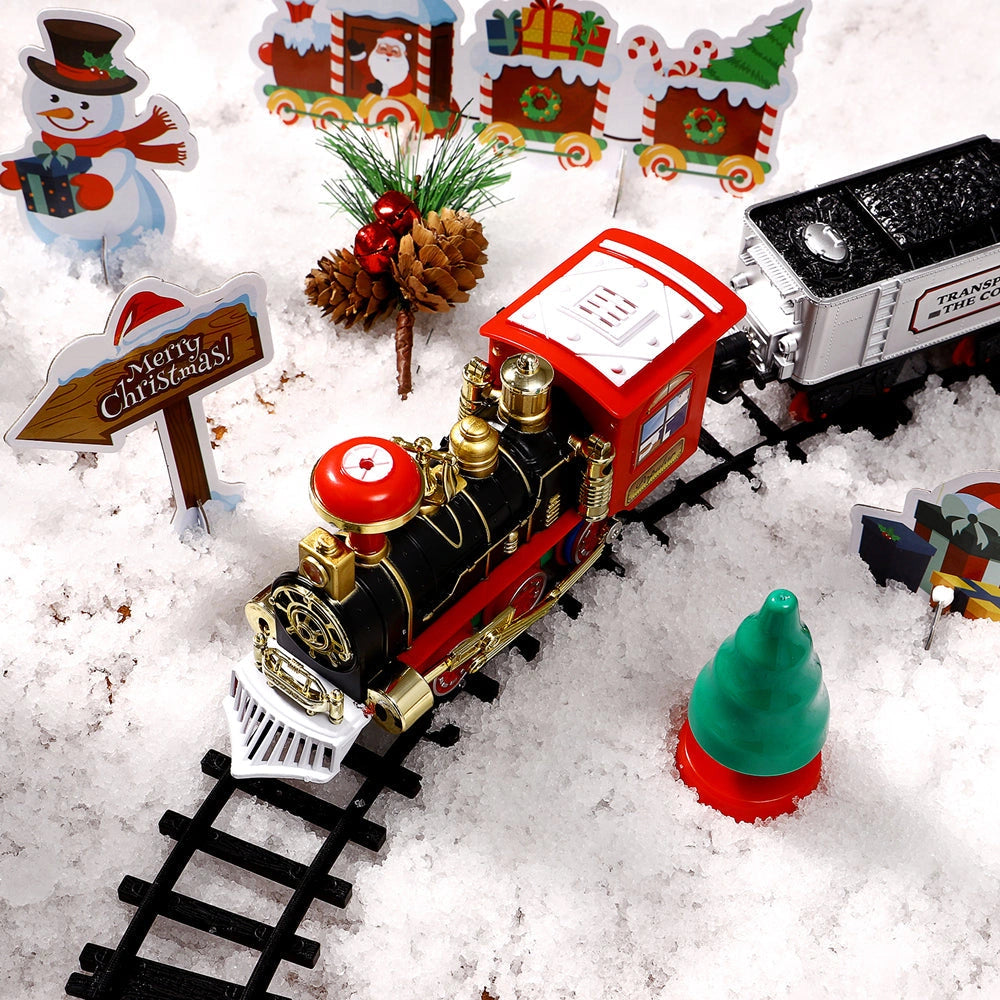 Sevair Deco Tree Mounted Christmas Train Set Photo 11