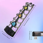 Sevair Deco Triple Cooling Fan for PS5 with RGB Lights size guide