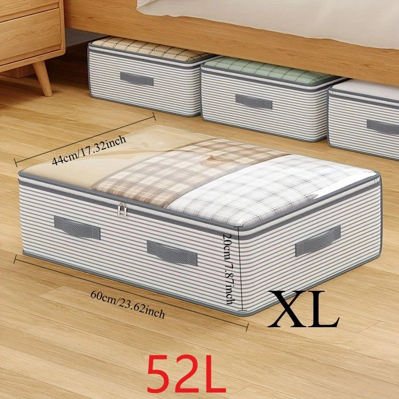 Sevair Deco Under Bed Storage Bag for Clothes and Bedding 52l capacity