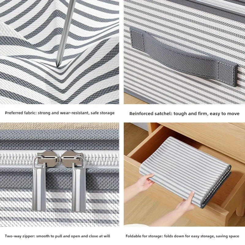 Sevair Deco Under Bed Storage Bag for Clothes and Bedding design details