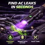Sevair Deco USB rechargeable UV inspection flashlight automotive guide