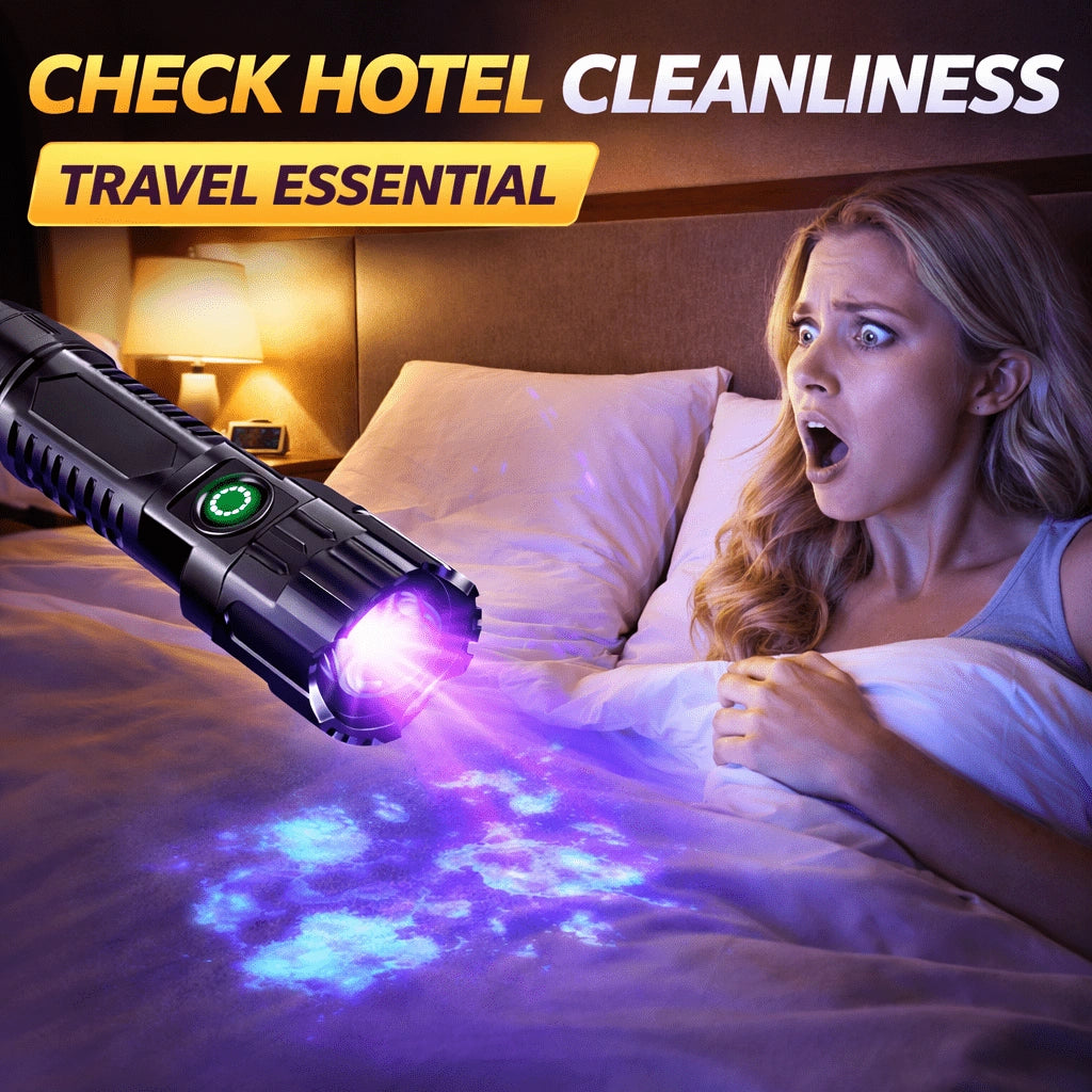 Sevair Deco USB rechargeable UV inspection flashlight surface check