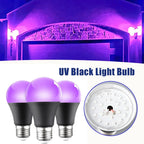 Sevair Deco UV Blacklight Bulb for Glow Parties 10