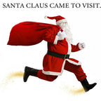 Sevair Deco Velvet Santa Gift Bag for Christmas 11
