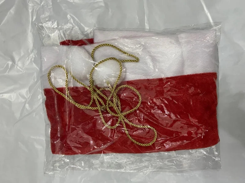 Sevair Deco Velvet Santa Gift Bag for Christmas 12