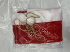 Sevair Deco Velvet Santa Gift Bag for Christmas 12