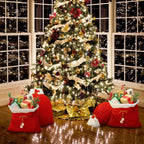 Sevair Deco Velvet Santa Gift Bag for Christmas 8