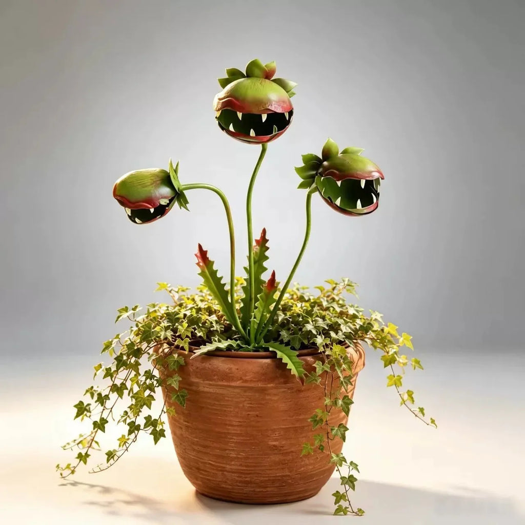 Sevair Deco Venus Flytrap Garden Stake 25-Inch 4