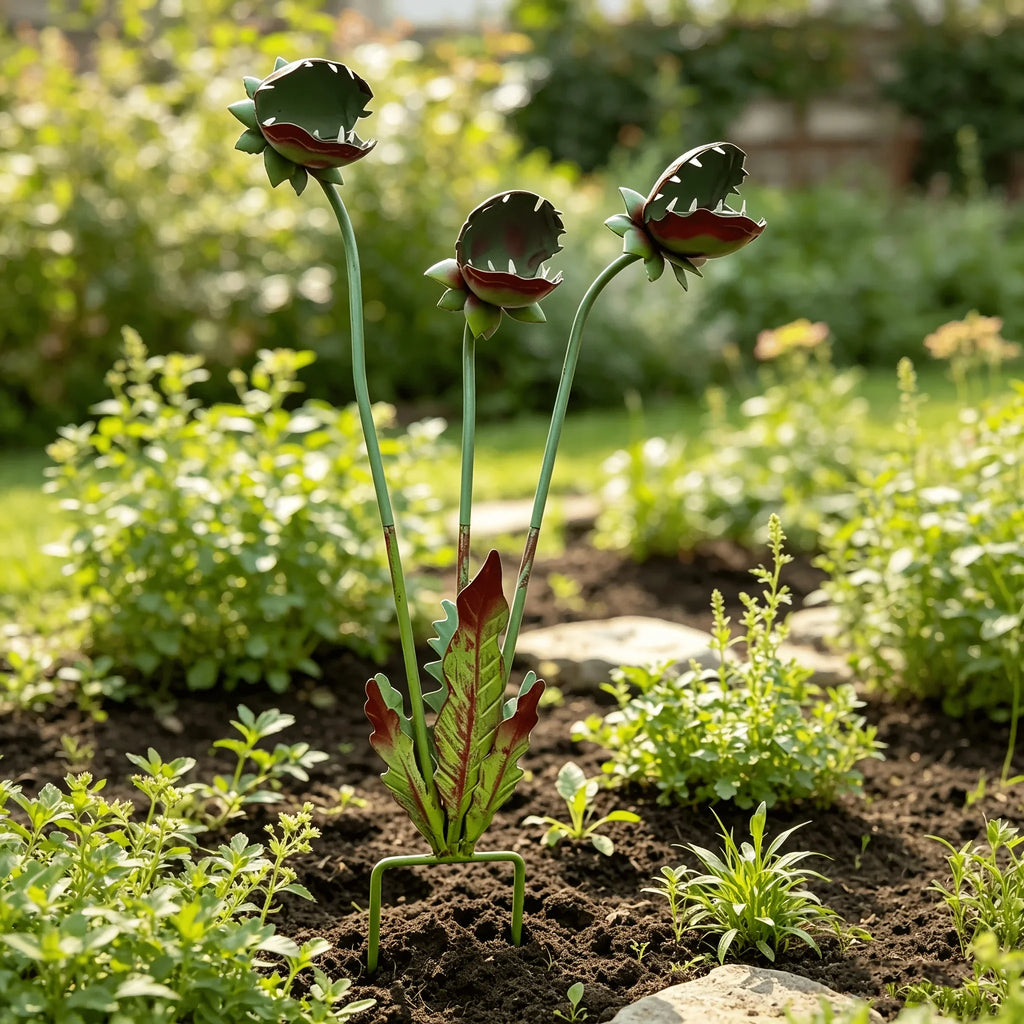 Sevair Deco Venus Flytrap Garden Stake 25-Inch 5