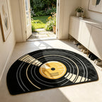 Sevair Deco Vinyl Record Doormat for Music Lovers 4