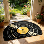 Sevair Deco Vinyl Record Doormat for Music Lovers 5