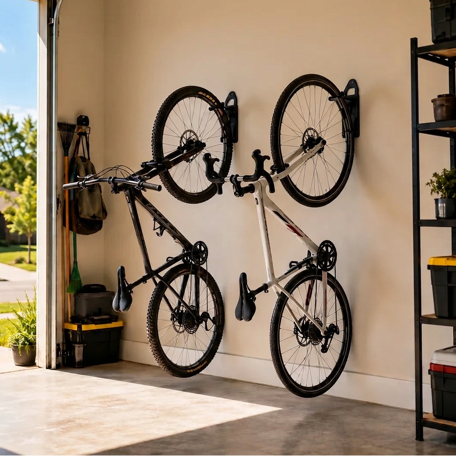 Sevair Deco Wall Mount Bike Rack for Vertical Storage 1