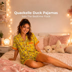Sevair Deco Womens Duck Pajama Set with Matching Shorts bedtime style