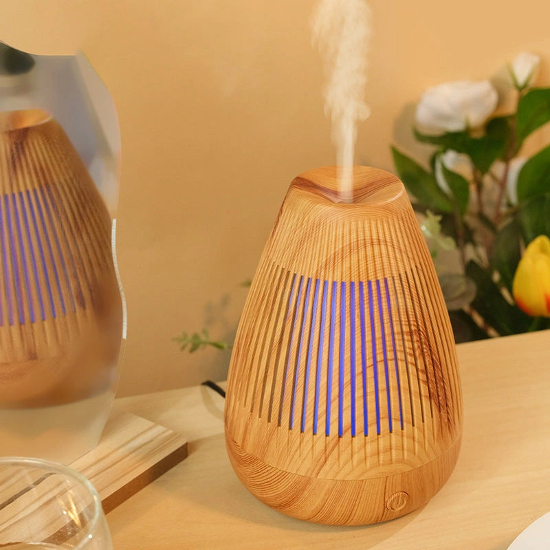 Sevair Deco Wood Grain Essential Oil Diffuser home